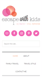 Mobile Screenshot of escapewithkids.com